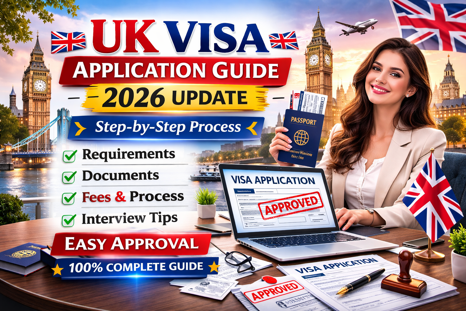 How to Apply for UK Visa in 2026 – Step-by-Step Guide for Beginners