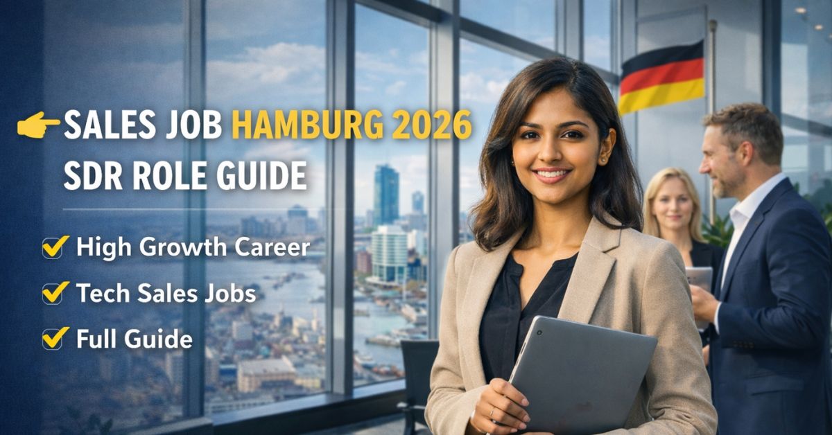 Sales Development Representative Hamburg In Germany